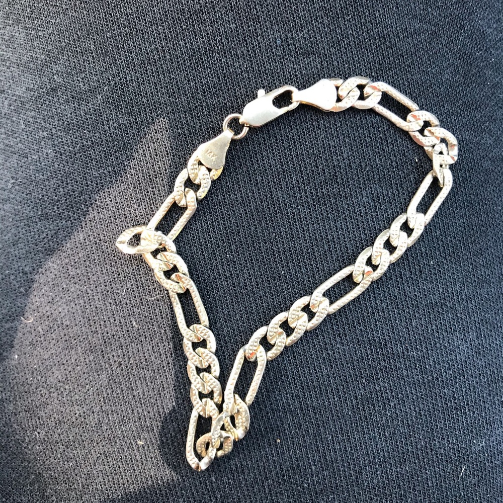 14K gold chain bracelet